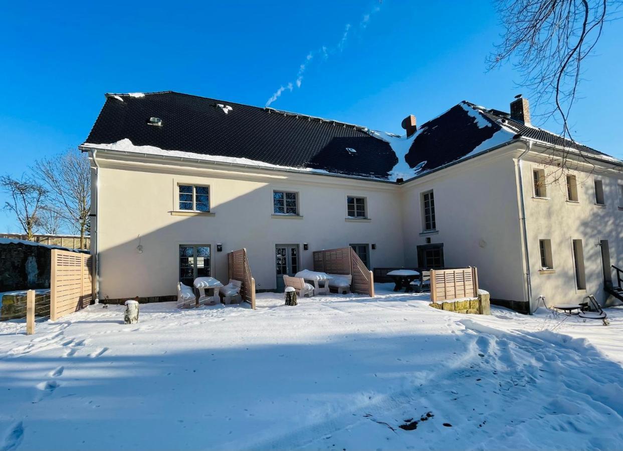 Mittelherwigsdorf Farmhouse Eckartsberg Im Zittauer Gebirge - Ferienwohnung Mit 2 Schlafzimmern, Terrasse Und Wallbox מראה חיצוני תמונה